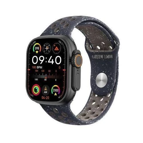 Green Lion Smartwatches (Ultra Lite and another model in black and orange)