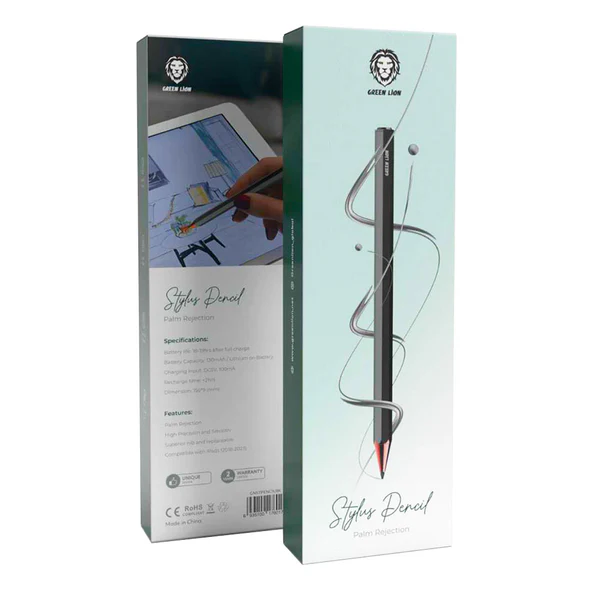Green Lion Digital Stylus Pencils (black, silver, and gold models)
