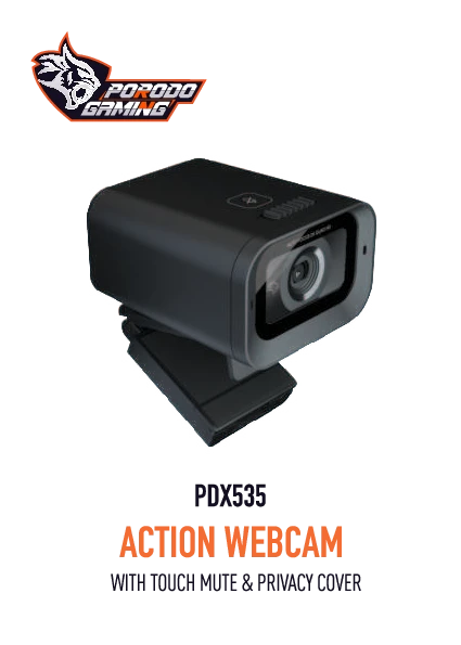 Porodo Action Webcam