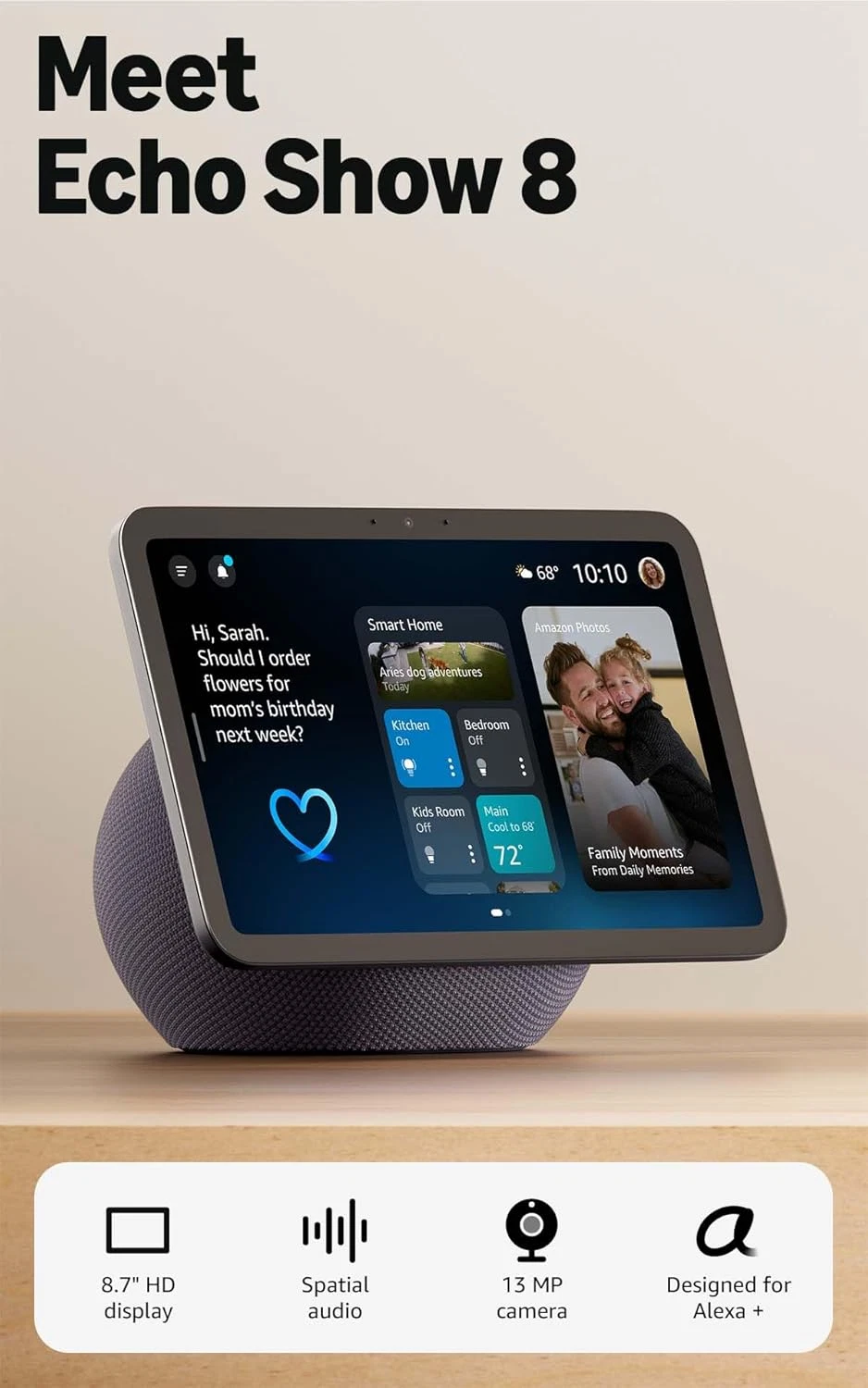 Amazon Echo Show 8 Smart Display