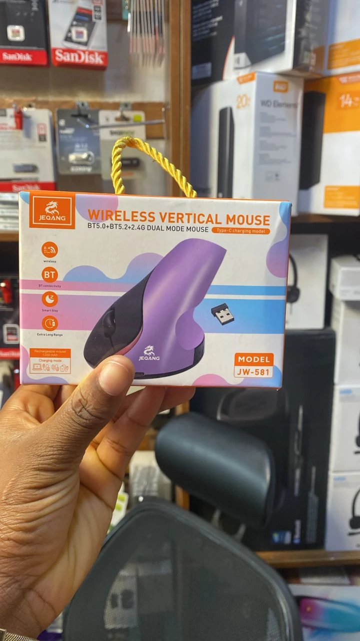 Wireless Vertical Mouse Ergonomic Vertical Mouse