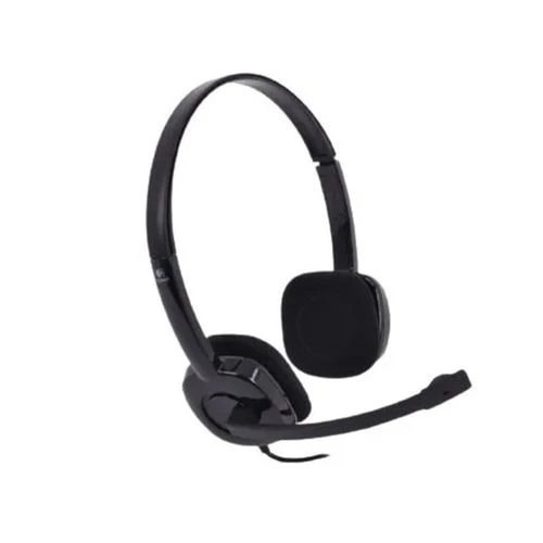 Logitech H151 Wired Headset, Analog Stereo Headphones with Rotating Noise-Cancelling Microphone
