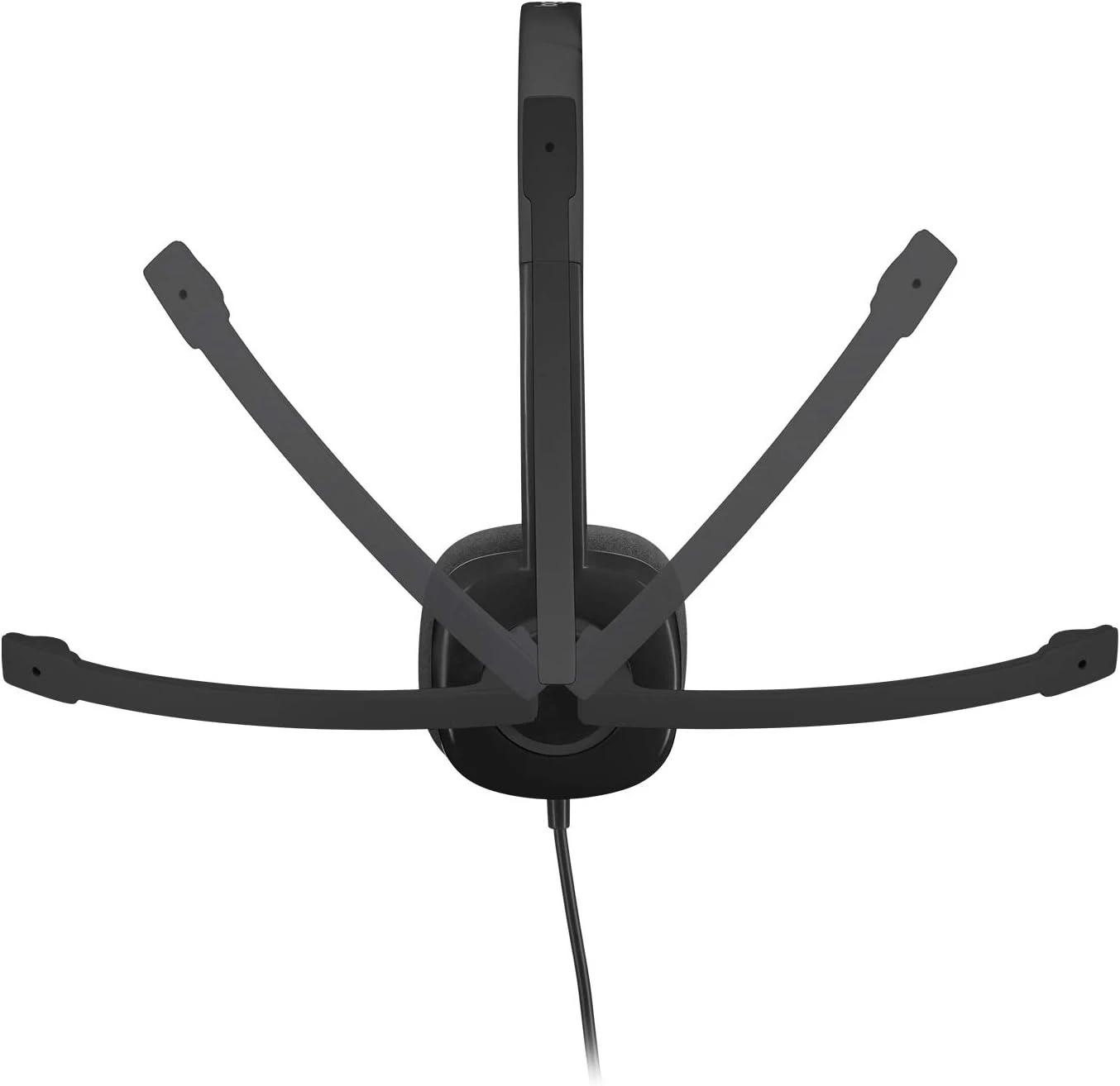 Logitech H151 Wired Headset, Analog Stereo Headphones with Rotating Noise-Cancelling Microphone