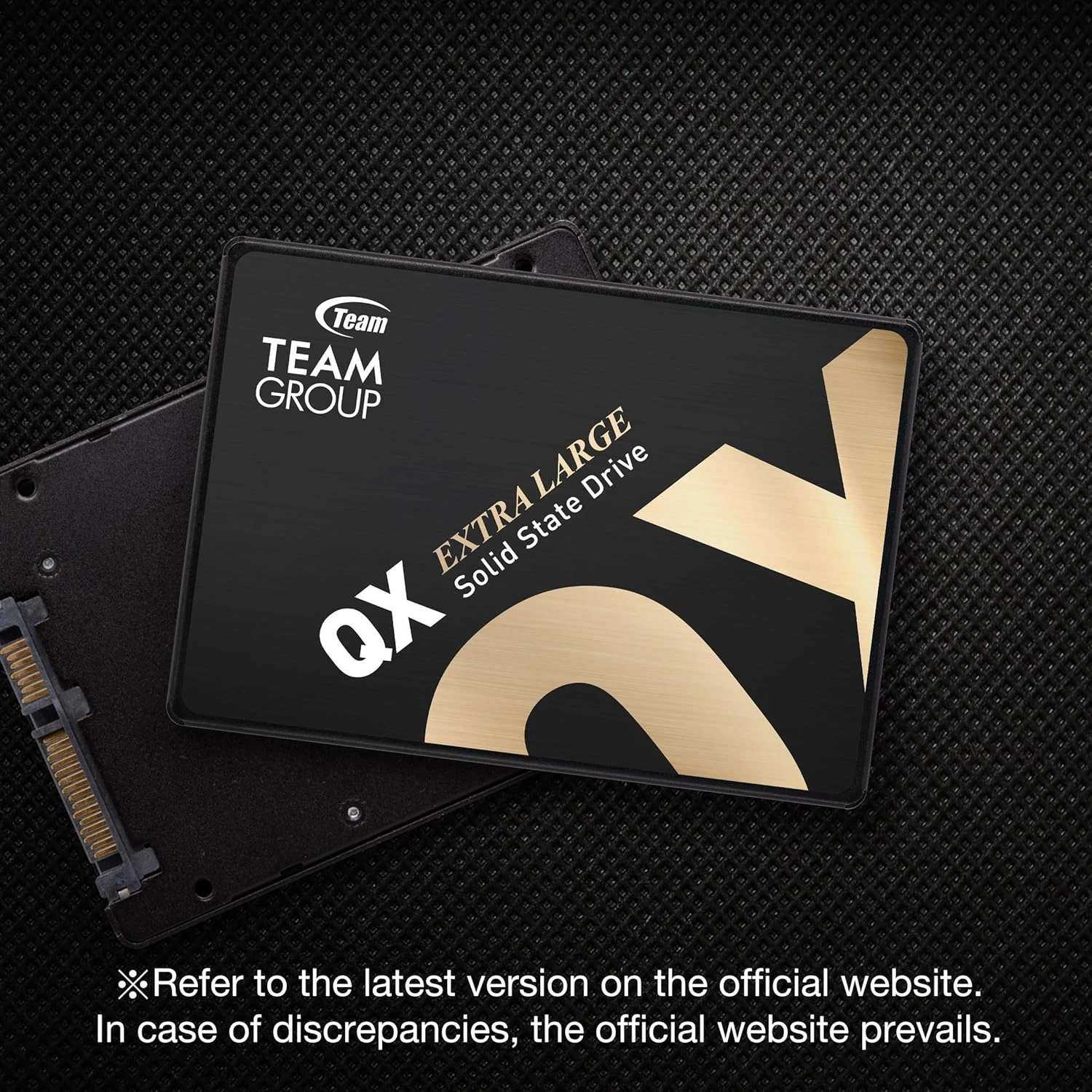 TEAMGROUP QX 4TB 3D NAND QLC 2.5 Inch SATA III Internal Solid State Drive SSD