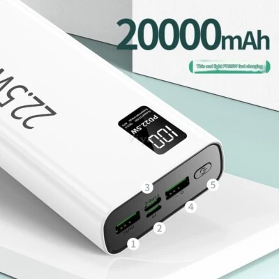 Original Levino 20,000 Amp 22.5 Watt Fast Charging Power Bank