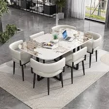 Marble Dinning Table 6- Seater