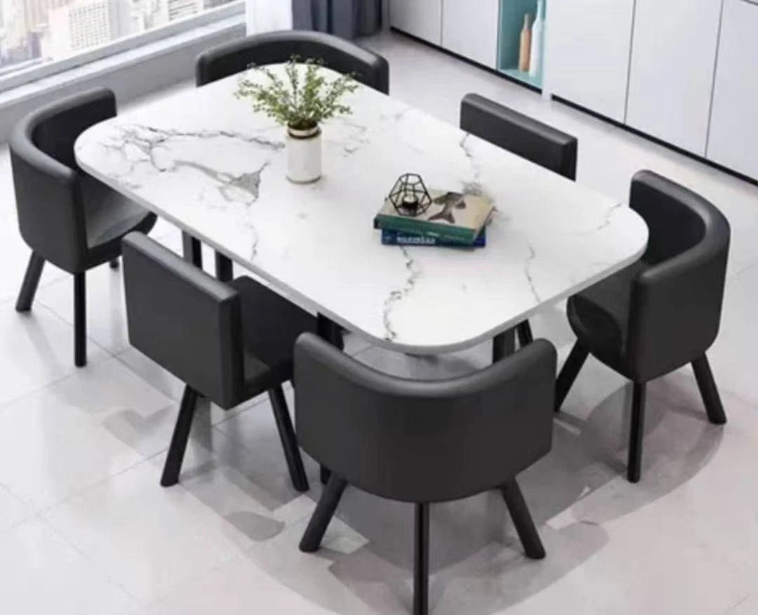 Marble Dinning Table 6- Seater