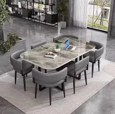 Marble Dinning Table 6- Seater