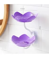 2 Layer Soap Dish Box/Rack-Green