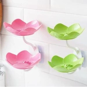 2 Layer Soap Dish Box/Rack-Green