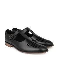 Black TF Shoe Sandals