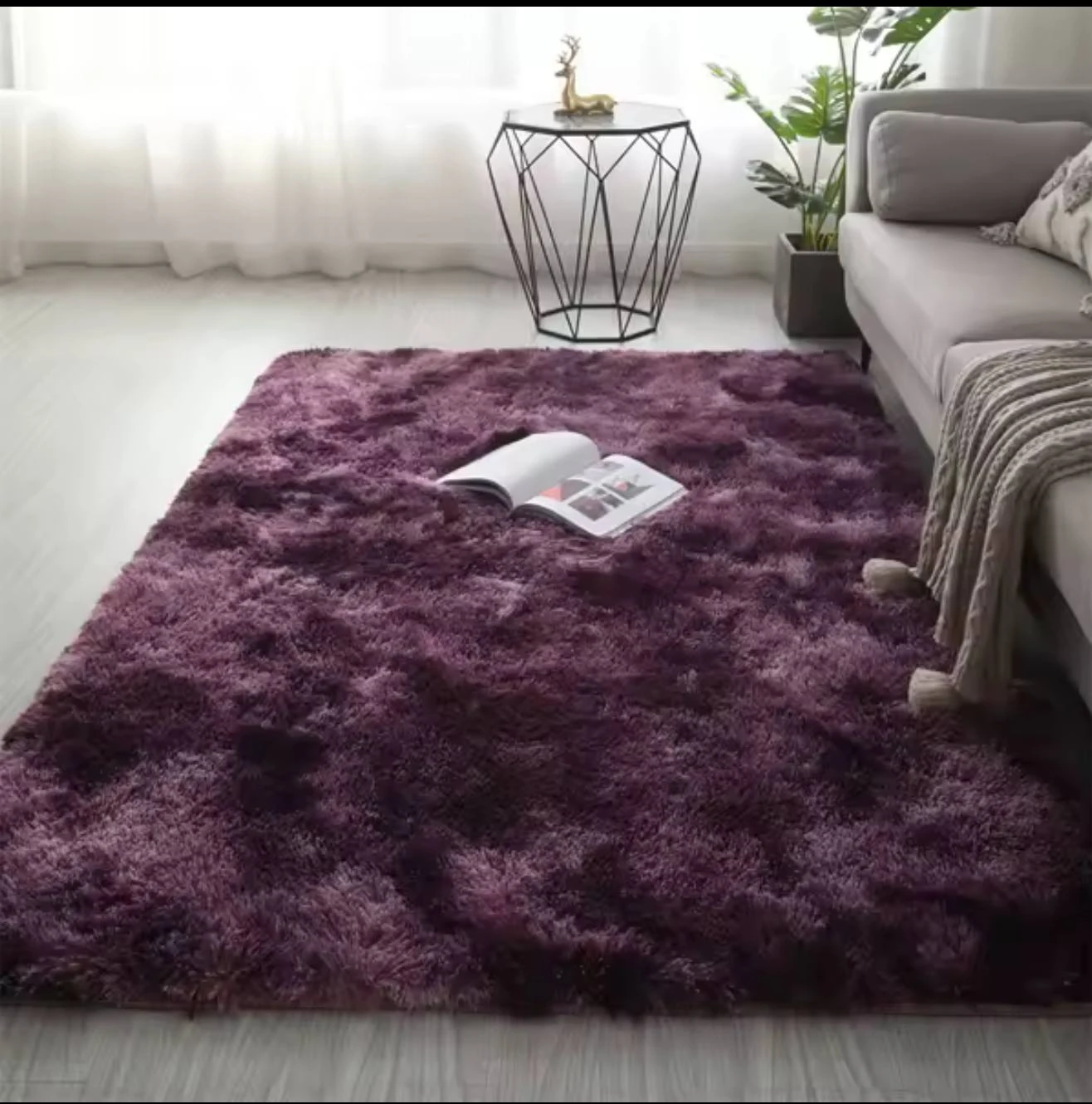 Premium Fluffy Area Rug Cute Shag Carpet Extra Soft and Shaggy Carpets Indoor Fuzzy Rugs for Living Room Super Soft Fluffy Rug