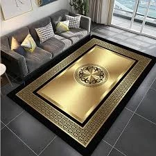 Home Design Thick Area Rug – Soft Non-Slip Floor Carpet