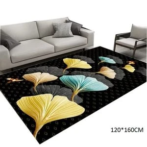 Home Design Thick Area Rug – Soft Non-Slip Floor Carpet
