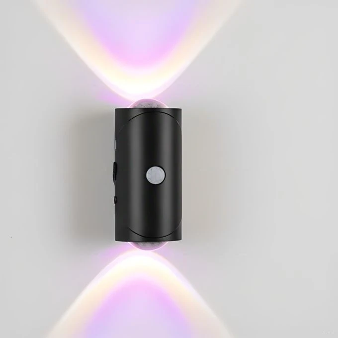 Rechargeable Smart Night Light – Motion Sensor LED Wall Lamp with RGB Gradient Light