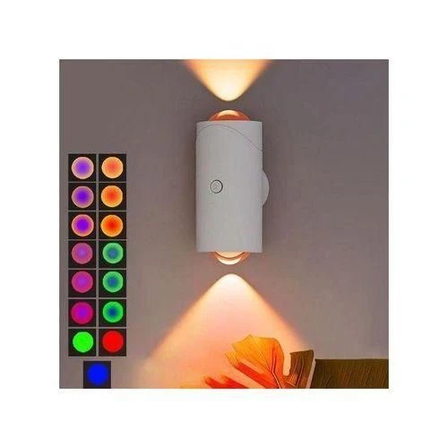 Rechargeable Smart Night Light – Motion Sensor LED Wall Lamp with RGB Gradient Light
