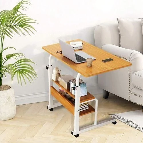 Adjustable Height Study Desk, Laptop Table Bedside Sofa table + Chair Complete Combo