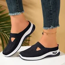 Ladies Nonslip Soft Sole Shoe Red