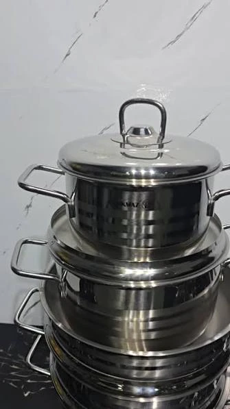 Maxmark High Collection stainless steel non-stick pot set