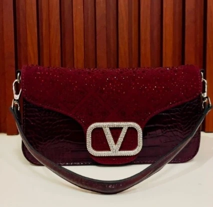 Womens Shoulder Bags Leather Tote Handbag Small Clutch Purse with Zipper Crescent Bag Adjust Strap Top Handle