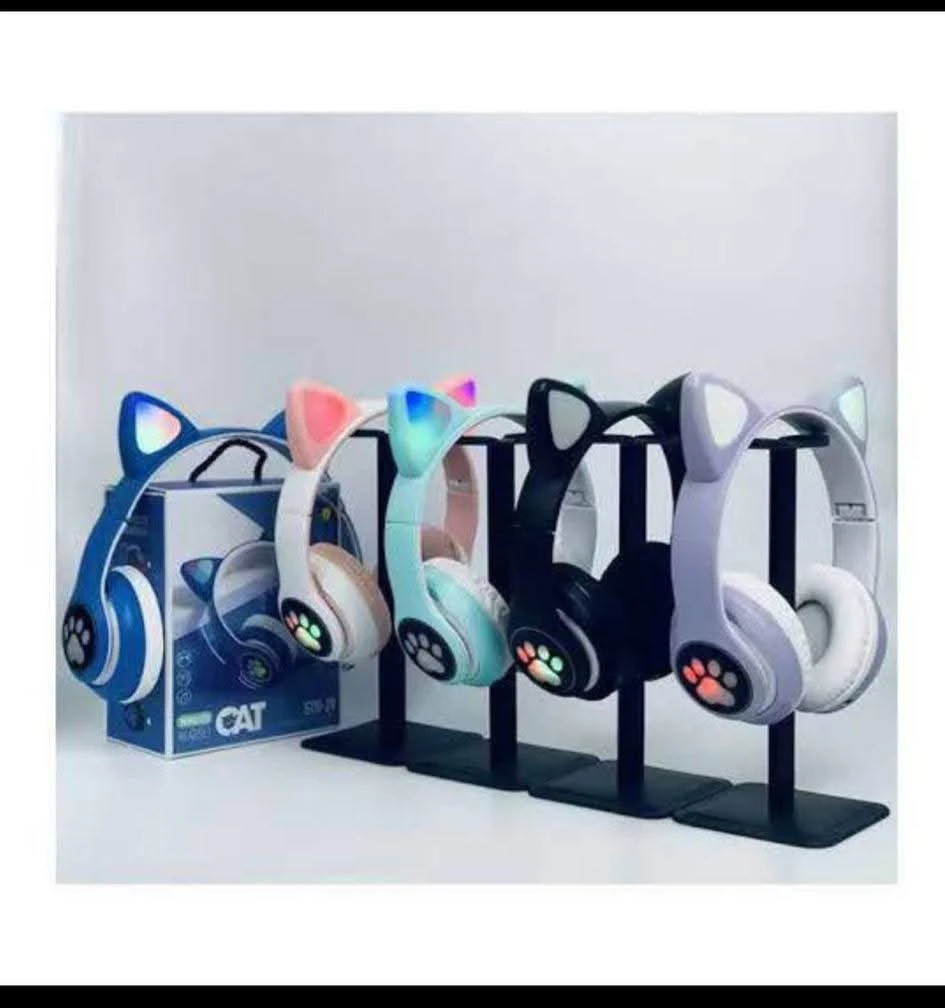 Cute Cat Wireless  Headphone