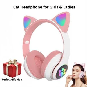 Cute Cat Wireless  Headphone