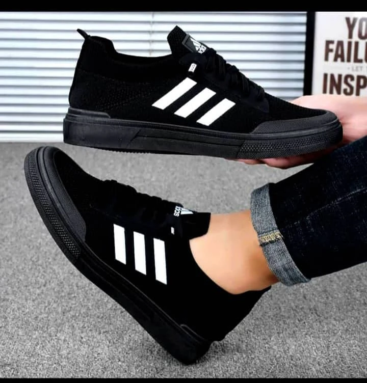 Adidas Campus Unisex Black Sneakers