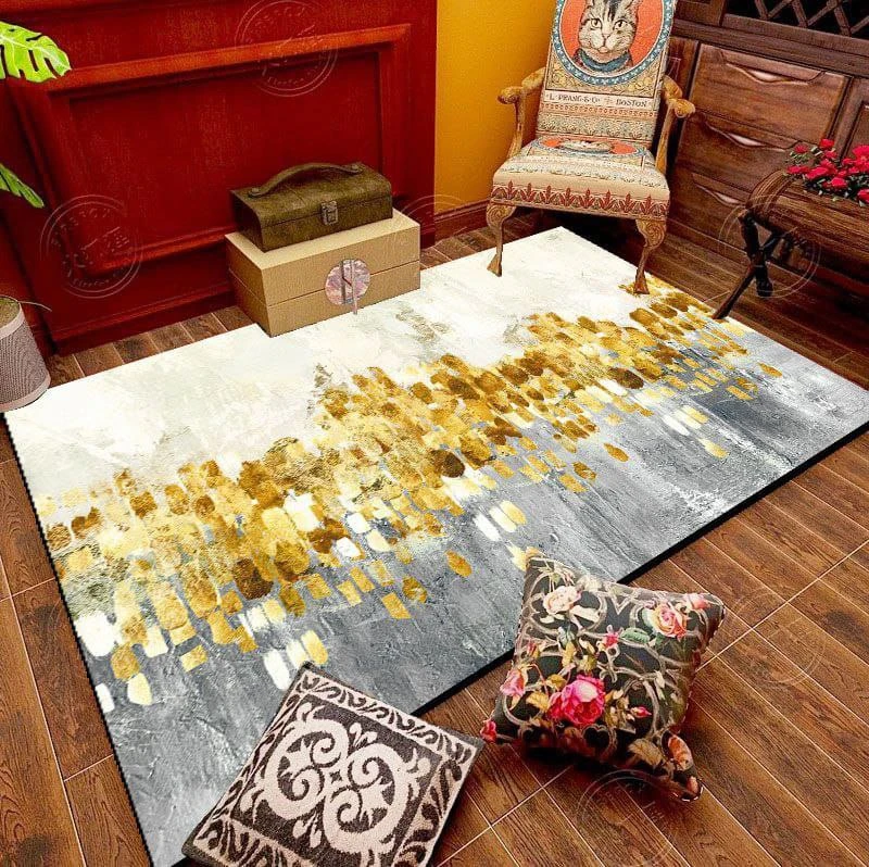 3D Washable Centre Rug