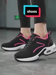 FOGOIN Women's Trainers, Lightweight Running Walking Shoes, Air Cushion Sneakers