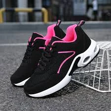 FOGOIN Women's Trainers, Lightweight Running Walking Shoes, Air Cushion Sneakers