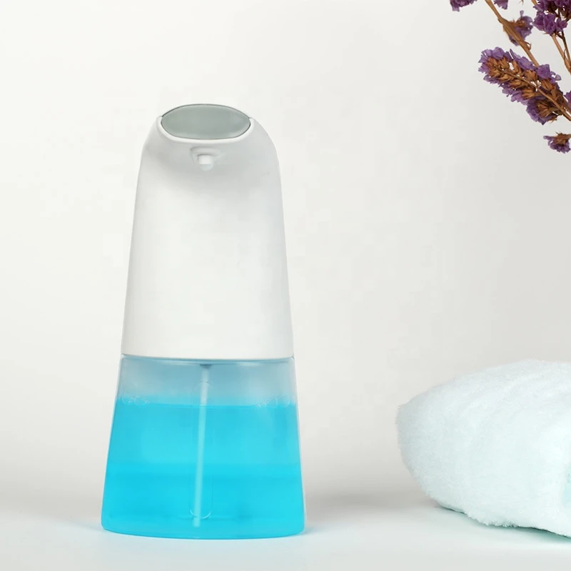 Automatic Induction Foam Dispenser 250ml Table Top Wall Hanging Liquid Soap Luxury Metal Plastic Bathroom Hotel Kitchen Toilet