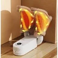 FOLDABLE/TWO PILLAR MULTIFUNCTIONAL SHOE DRYER