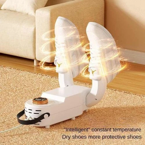 FOLDABLE/TWO PILLAR MULTIFUNCTIONAL SHOE DRYER