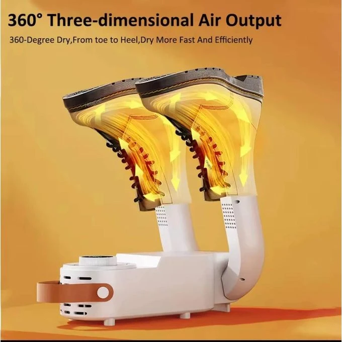 FOLDABLE/TWO PILLAR MULTIFUNCTIONAL SHOE DRYER