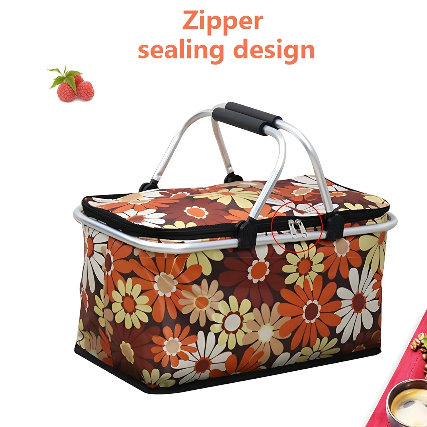 Insulated Thermal Cooler Bag Picnic Camping Lunch bag.