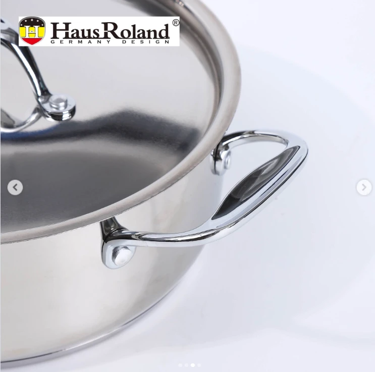 HausRoland Hr129-1 Stainless Steel Casserole Set T361