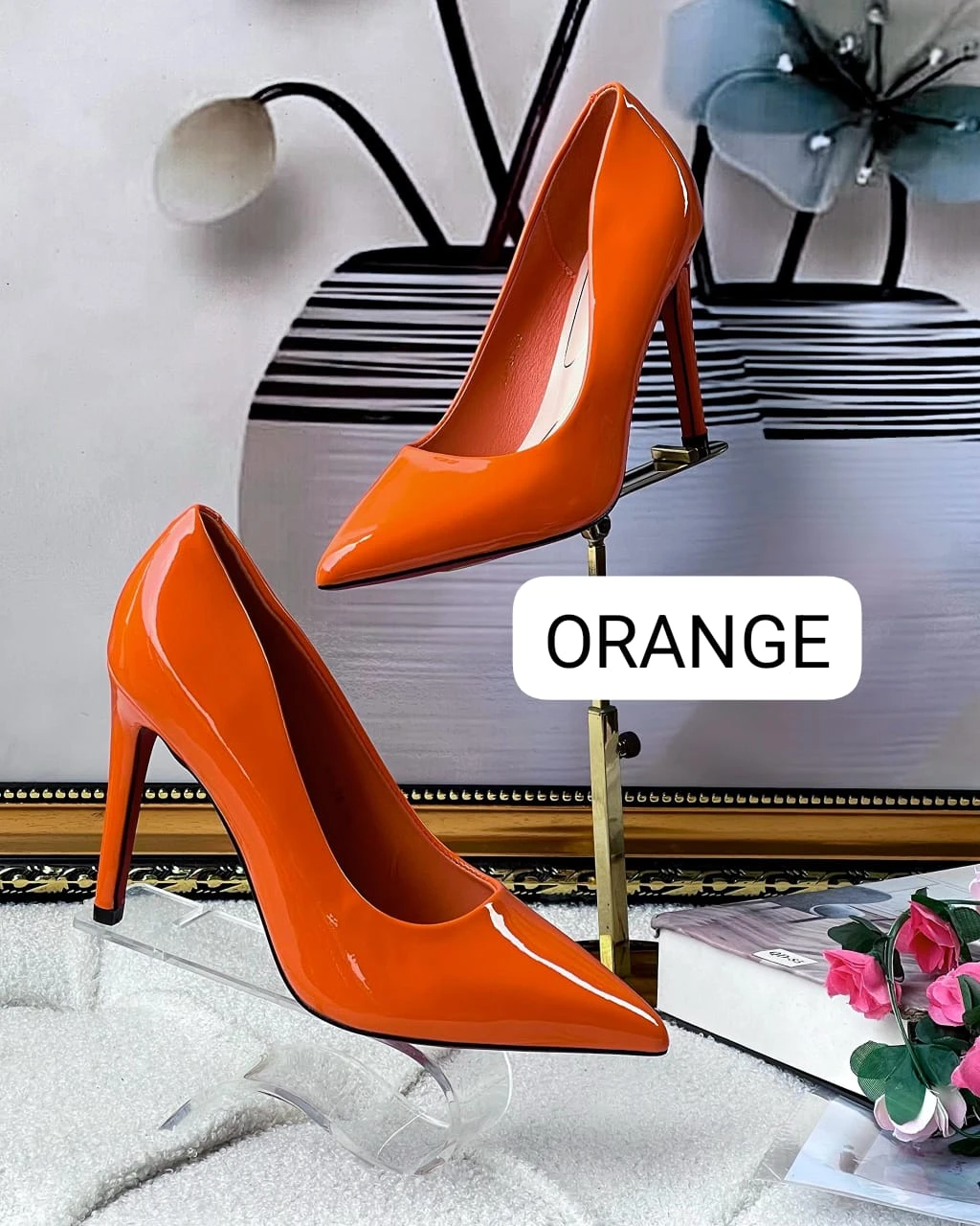 Women Fashion Pointed Toe High Heel Pumps Sexy Slip On Stiletto Party Shoes