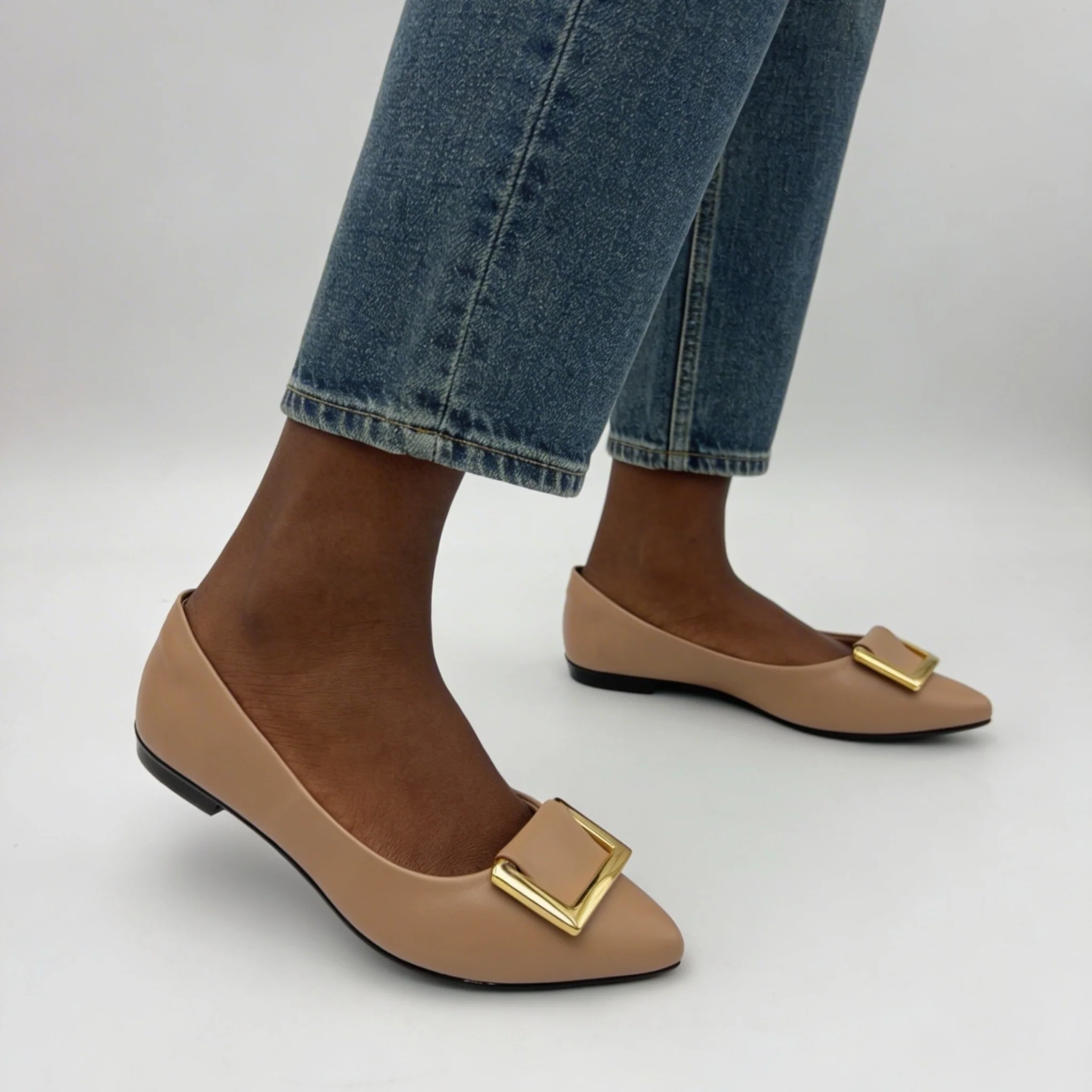 Women’s Comfortable Dressy Work Pointed Toe Flats Shoes