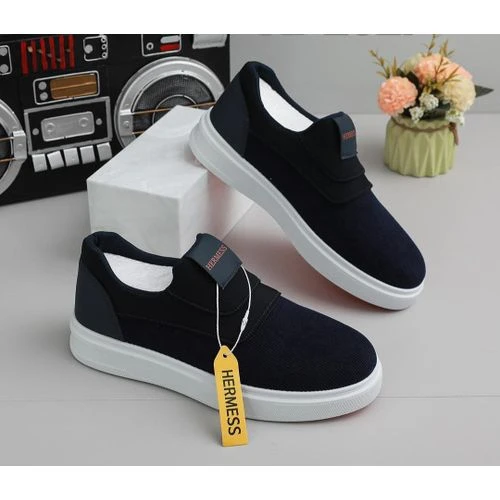 Men Slip On Stylish Shoe Black