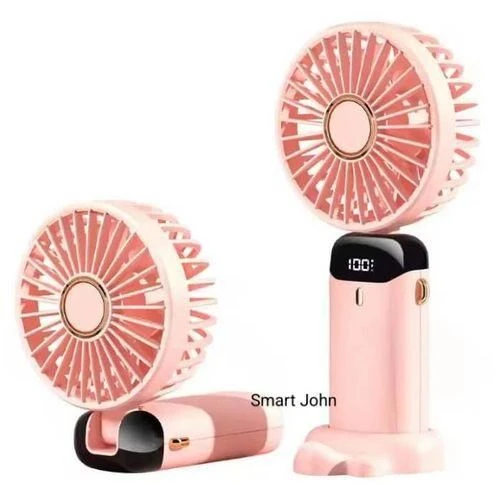 Digital Mini, Foldable USB Charging Fan
