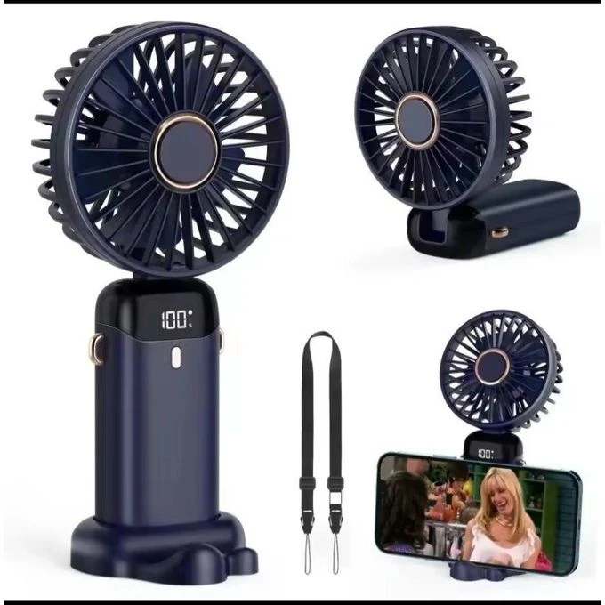 Digital Mini, Foldable USB Charging Fan
