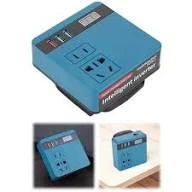 Rechargeable Power Tools Battery Intelligent Inverter 21V Convert to AC110V/220V DC12V/5V USB Portable Outdoor DC-AV Converter
