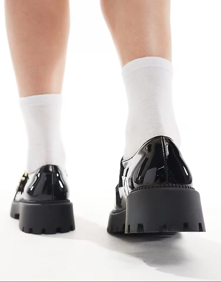 Wide Fit T-bar Mary Janes Shoes