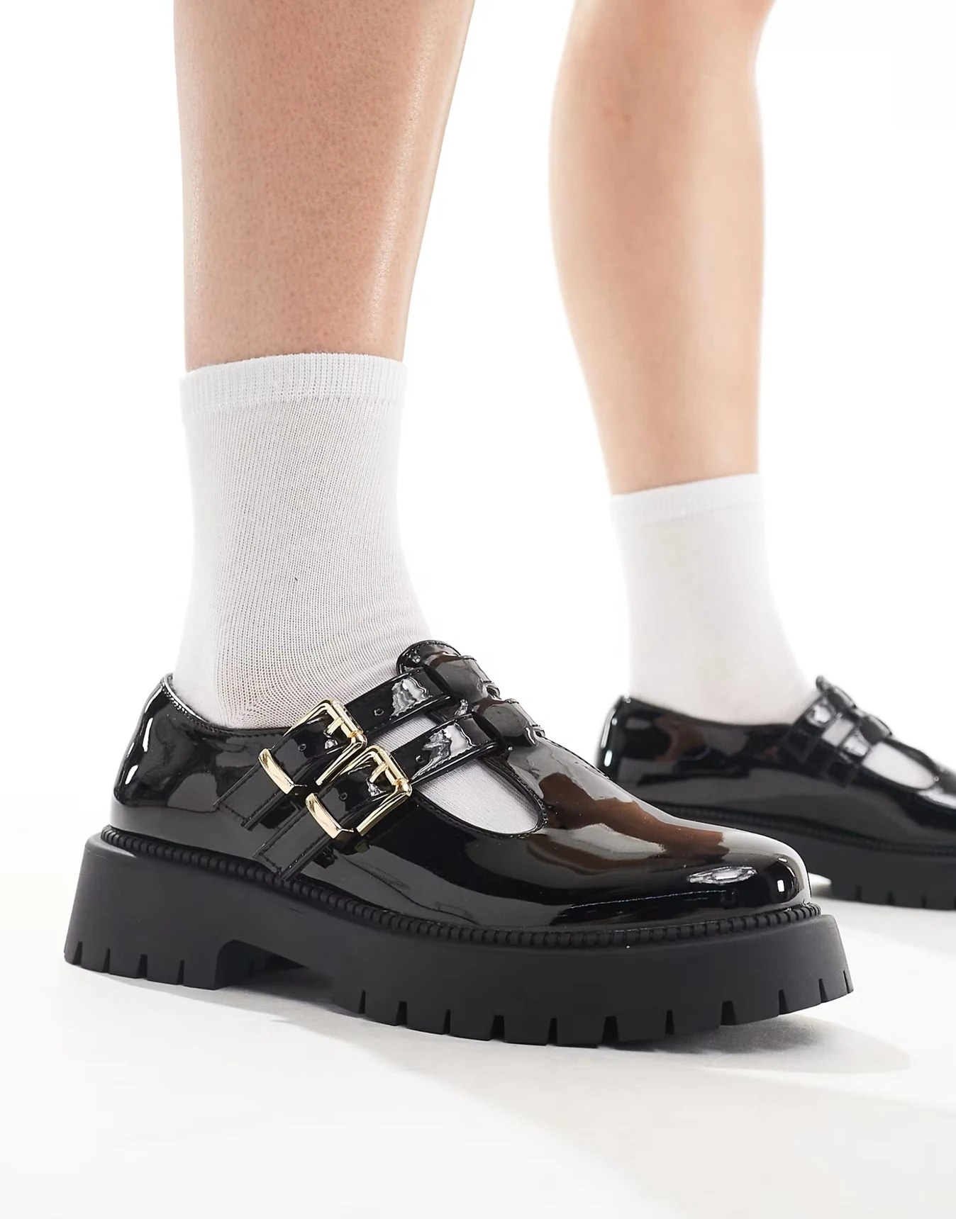 Wide Fit T-bar Mary Janes Shoes