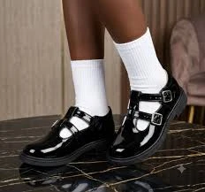 Wide Fit T-bar Mary Janes Shoes