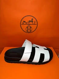 Men Quality Hermes Slides