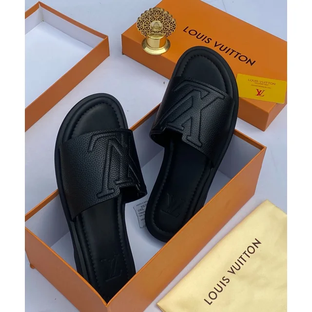 LUXURY LV MEN SLIPPERS